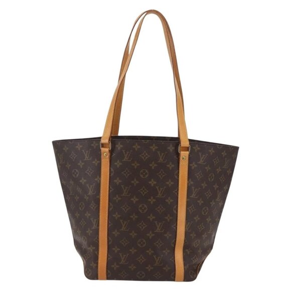 LOUIS VUITTON Monogram Sac Shopping Tote Bag M51108 LV Auth 147331 - Picture 3 of 16